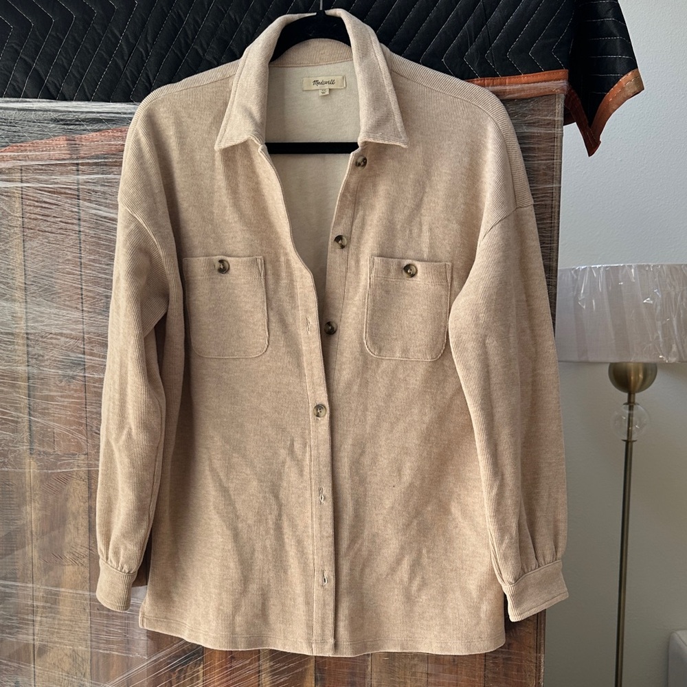 Madewell Tan Utility Jacket